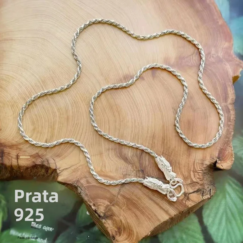 long-pendant-necklace-original-design-alloy-dragon-scale-twist-chain-silver-color-youth-fashion-jewelry-gift-box-packaging