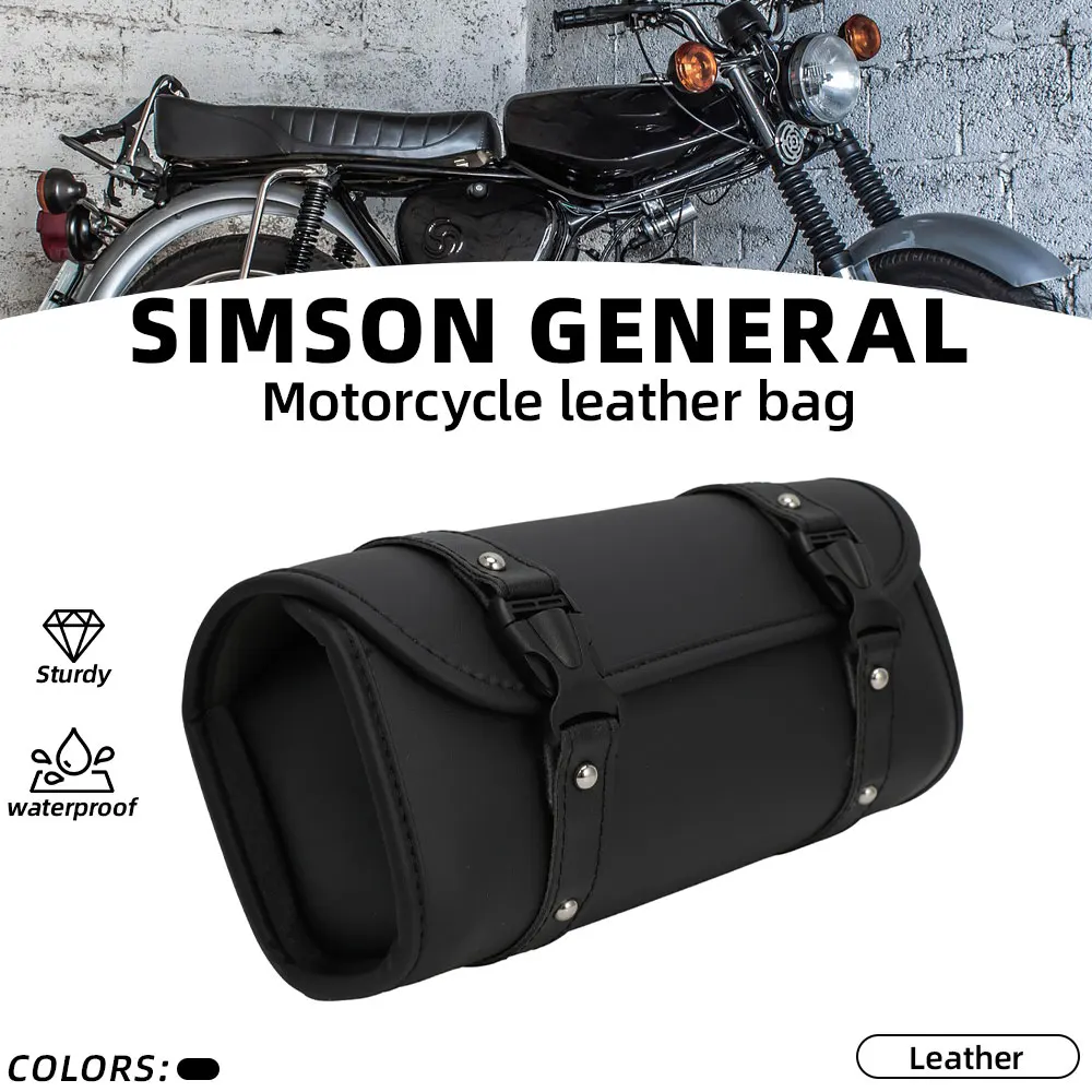 

Кожаные сумки для инструментов для мотоциклов, сумка для хранения для KTM, HONDA, SUZUKI, YAMAHA, универсальные водонепроницаемые сумки для мотоциклов, запчасти для мотоциклов