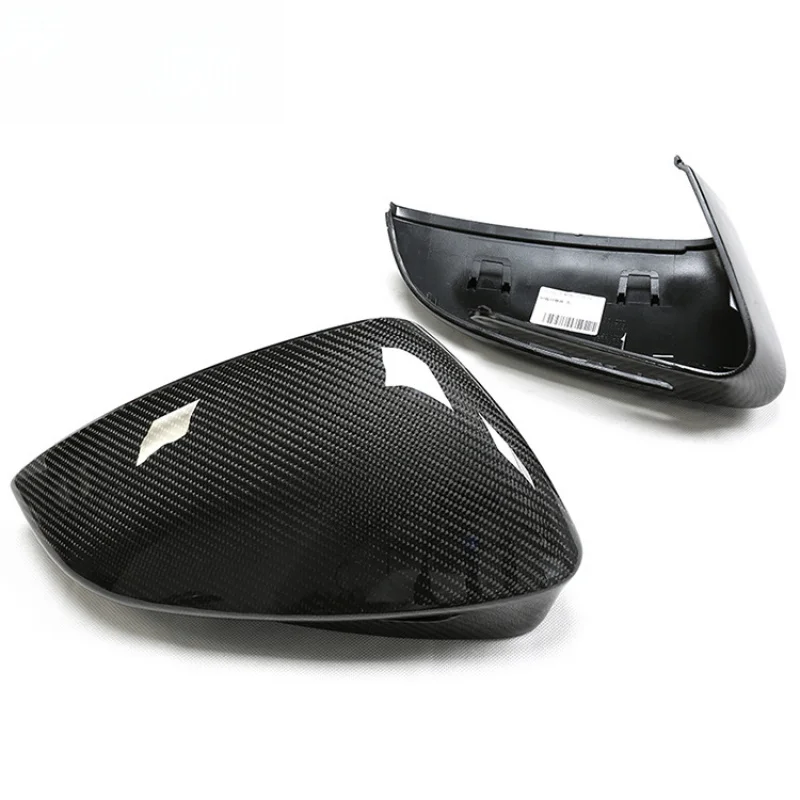 Geschikt Grensoverschrijdend Exclusief voor Audi Q4 Q5 E-tron Gemodificeerde Koolstofvezel Vervanging Achteruitkijkspiegel Cover Omkeren Plank