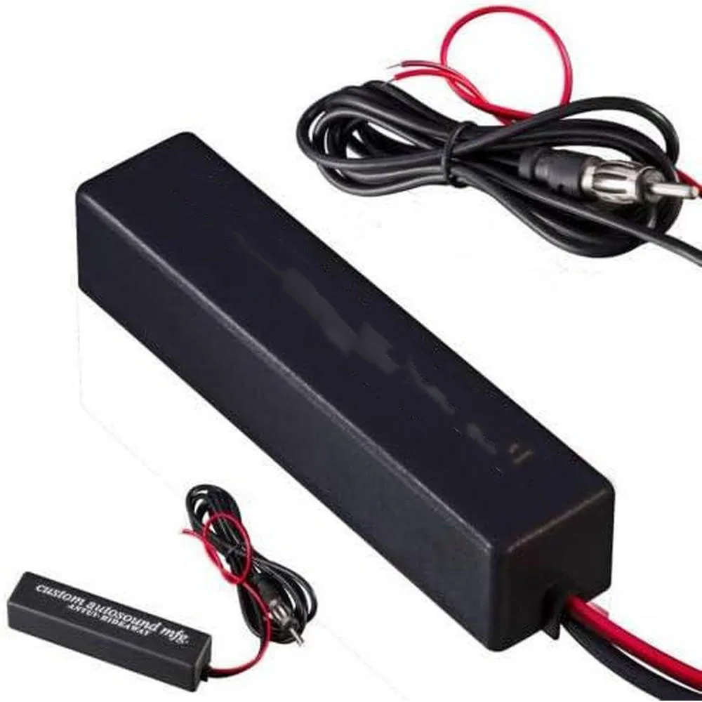 

Radio Antenna Signal Booster Universal Practical FM Signal Amplifier Anti-interference Amp Auto Parts car radio amplifier