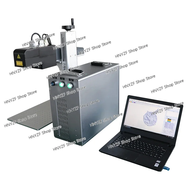 100W Mopa JPT Color 3d dynamic Fiber Laser Marking Machine