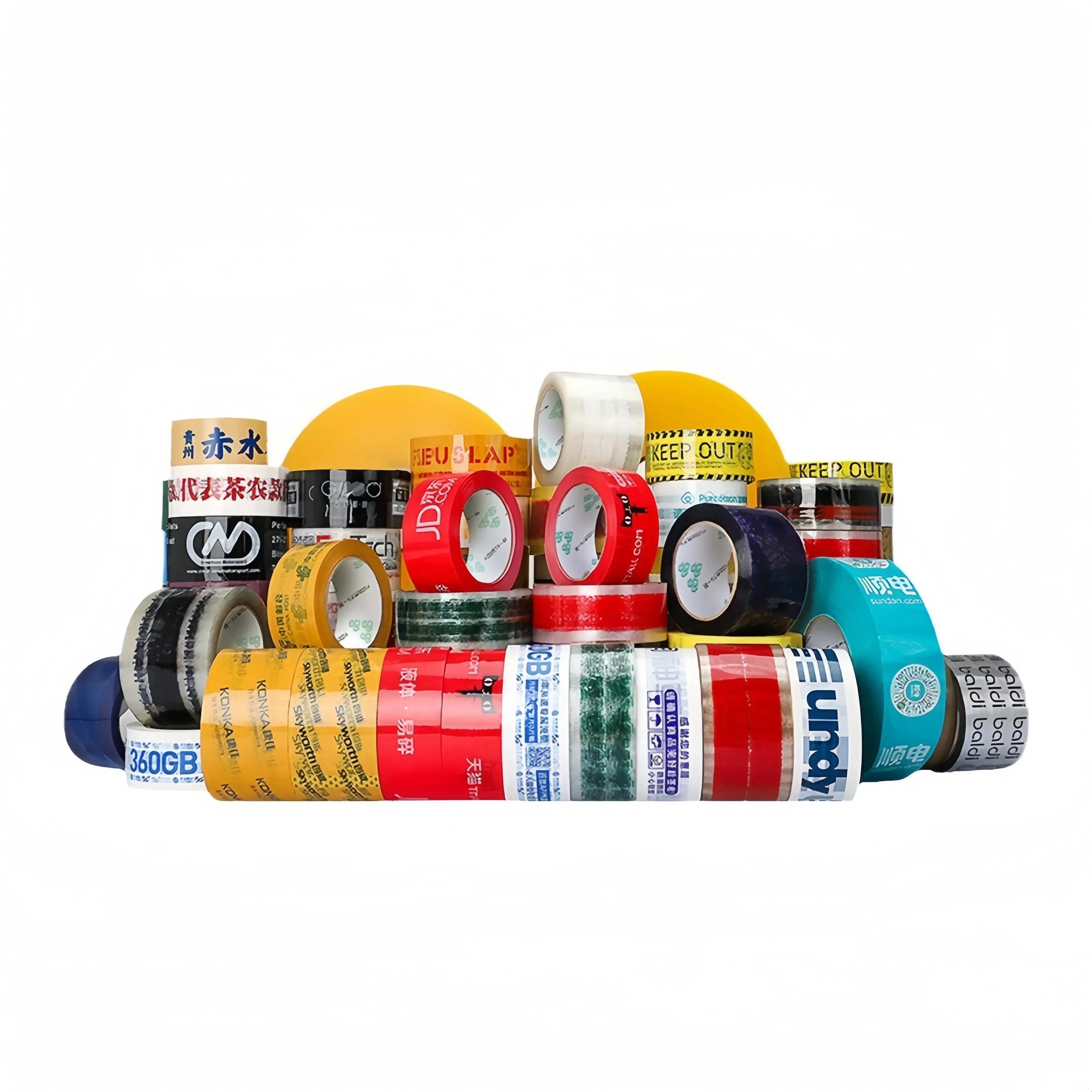 Personalized Strong Adhesive Printed Tape Roll Branded Tape Custom Packing Printed Adhesive Tape With Logo