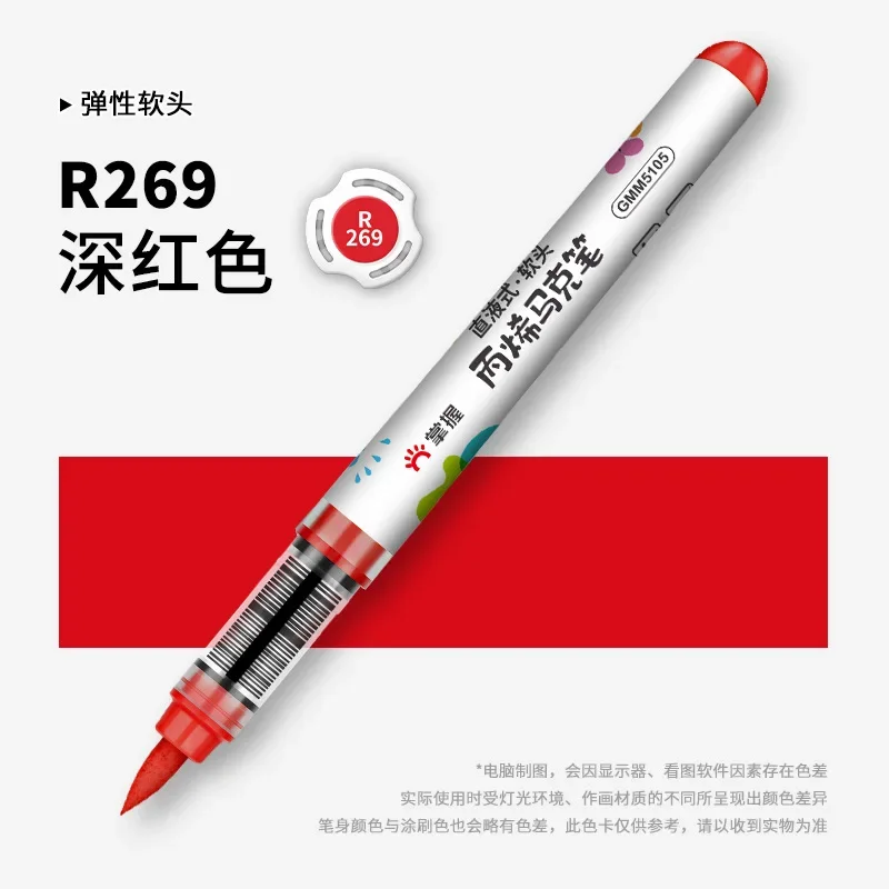 1 PC 36 Colors Acrylic Paint Marker Pens Professional Drawing Pens for Graffiti Manga School Aesthetic Stationery Art Supplies image 2