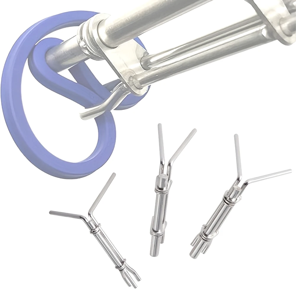 

3pcs Thickened Stainless Steel Oil Seal Gasket Pliers Hydraulic Cylinder U-ring Y-ring Oil Seal Installation Removal Tool S M L