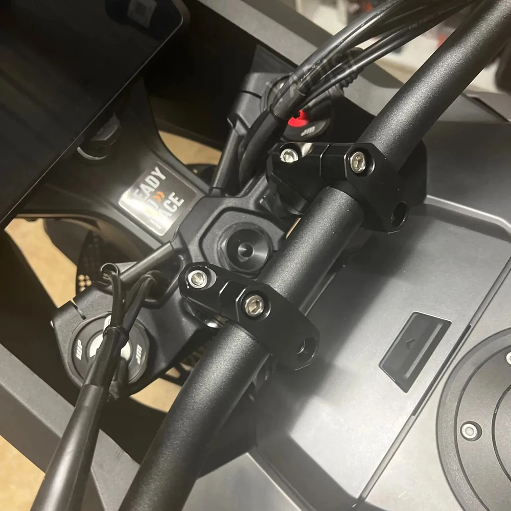 For XL750 Transalp XL650 XL 750 650 Motorcycle Handlebar riser clamp,Handlebar Extender,CNC handlebar riser extension adapter﻿