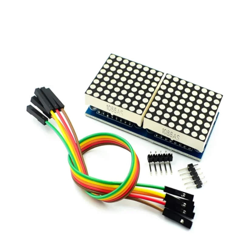 1/2/4/8-битный матричный модуль MAX7219, модуль управления, микроконтроллер, управляет и приводами, модуль светодиодного дисплея