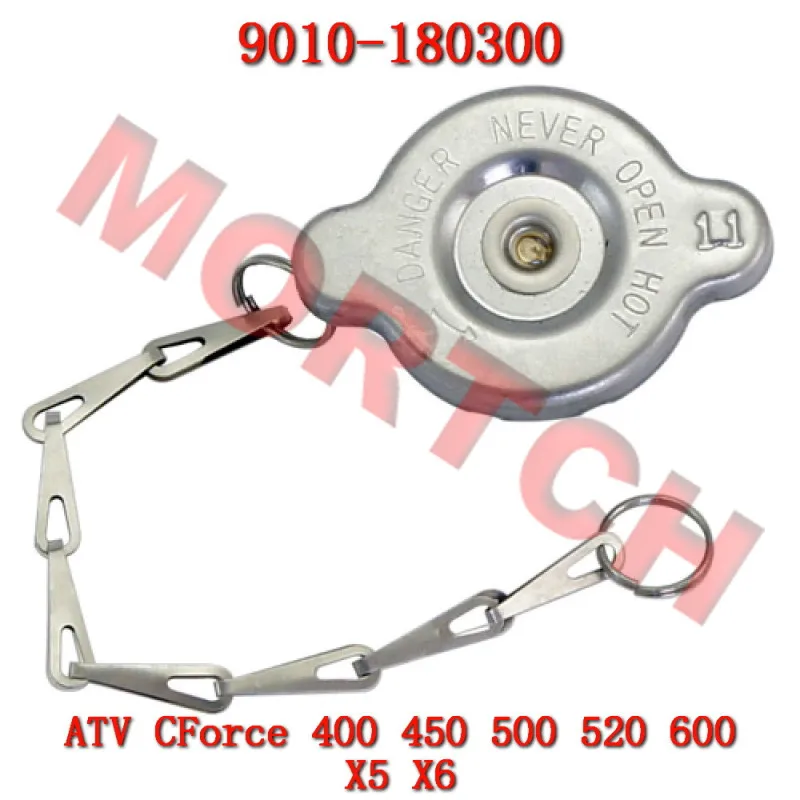Wasserkühlerdeckel 9010-180300 0010-136100 für CFMoto 600cc ATV CF400 CF500 CF600 CF625 X5 X6 GOES500-A CForce 600 500S 520S – Detail 1