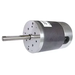 60MM High Speed Cotton Candy Machine DC Motor 12V 24V Permanent Magnet 50MM Long Shaft External Carbon Brush 60W 120W DIY Motor