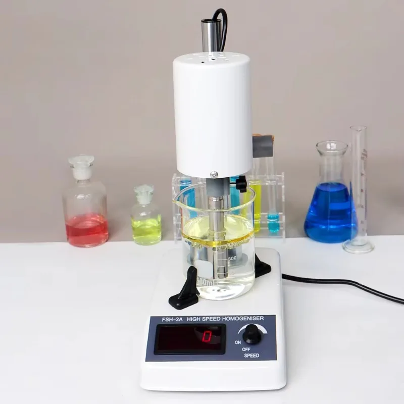 Multifunctional high shear laboratory emulsifier disperser