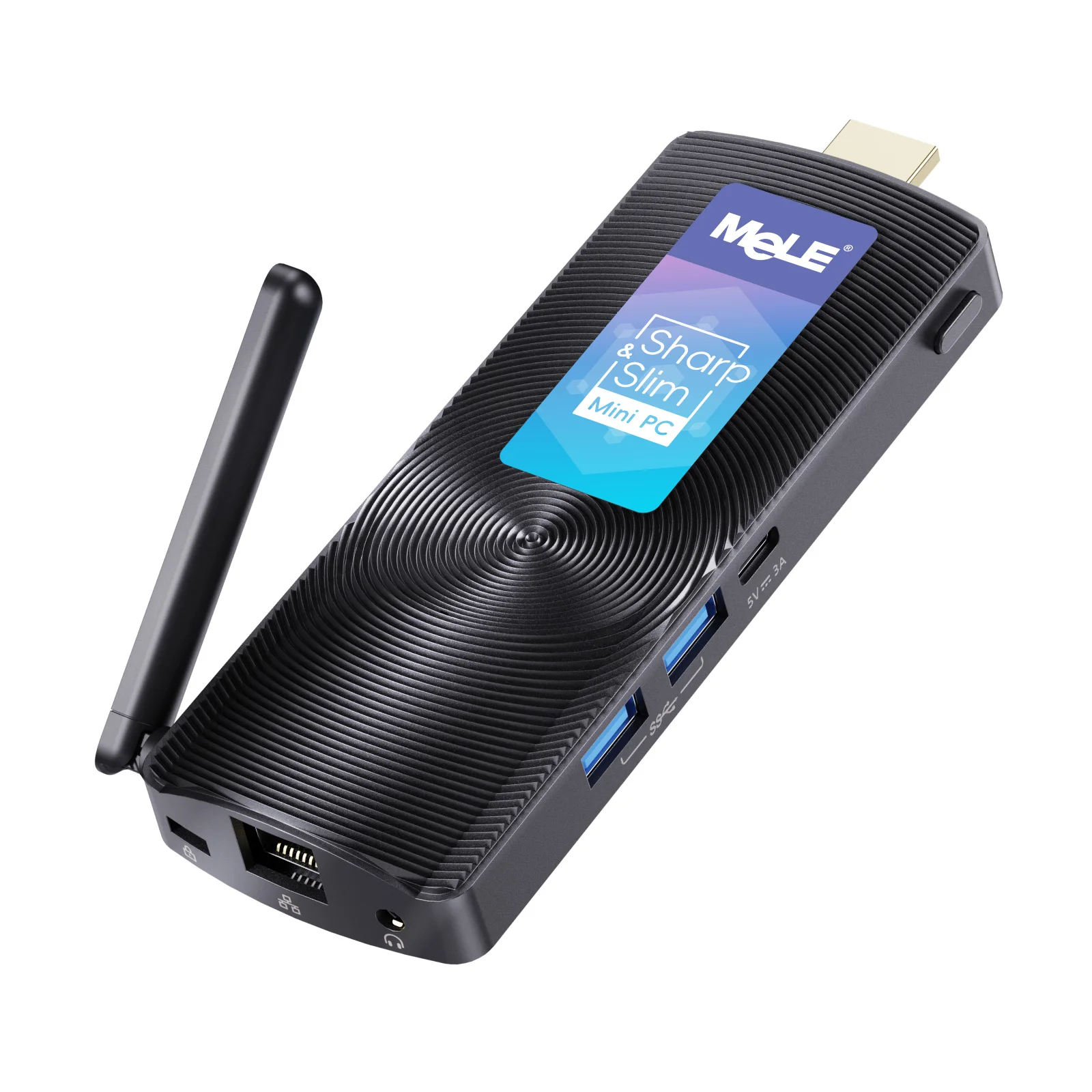 MeLE мини ПК Stick N4000 J4125 4GB / 8GB 128GB 256GB Портативный мини - настольный промышленный компьютер с поддержкой HDMI 4K 60Hz, BT4.2, 2,4G/5.8G двухчастотный Wi-Fi USB IoT Gigabit Ethernet PCG02