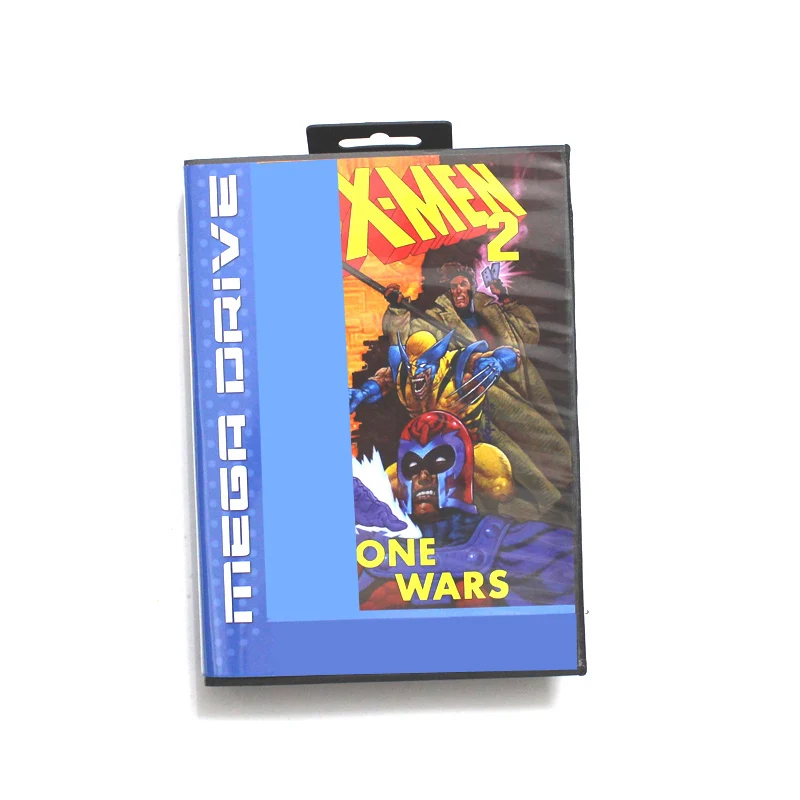 

Игровой картридж X-Men 2 MD с коробкой европейского стандарта для 16-битной системы Sega Megadrive Genesis