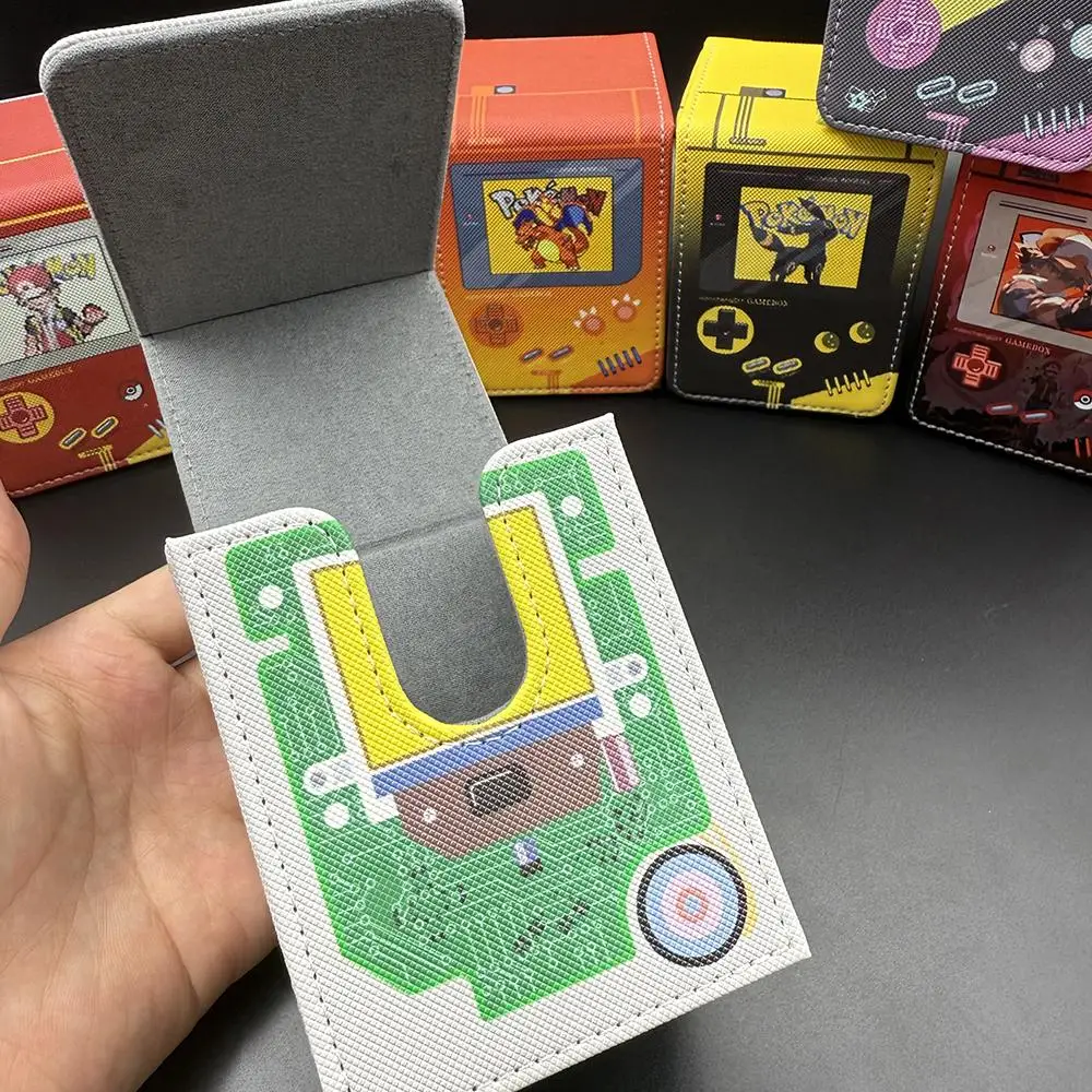 Diy Self Made Collection Card Storage Box Retro Pixel Gb Game Control Model Card Storage Box Anime Gift Toys