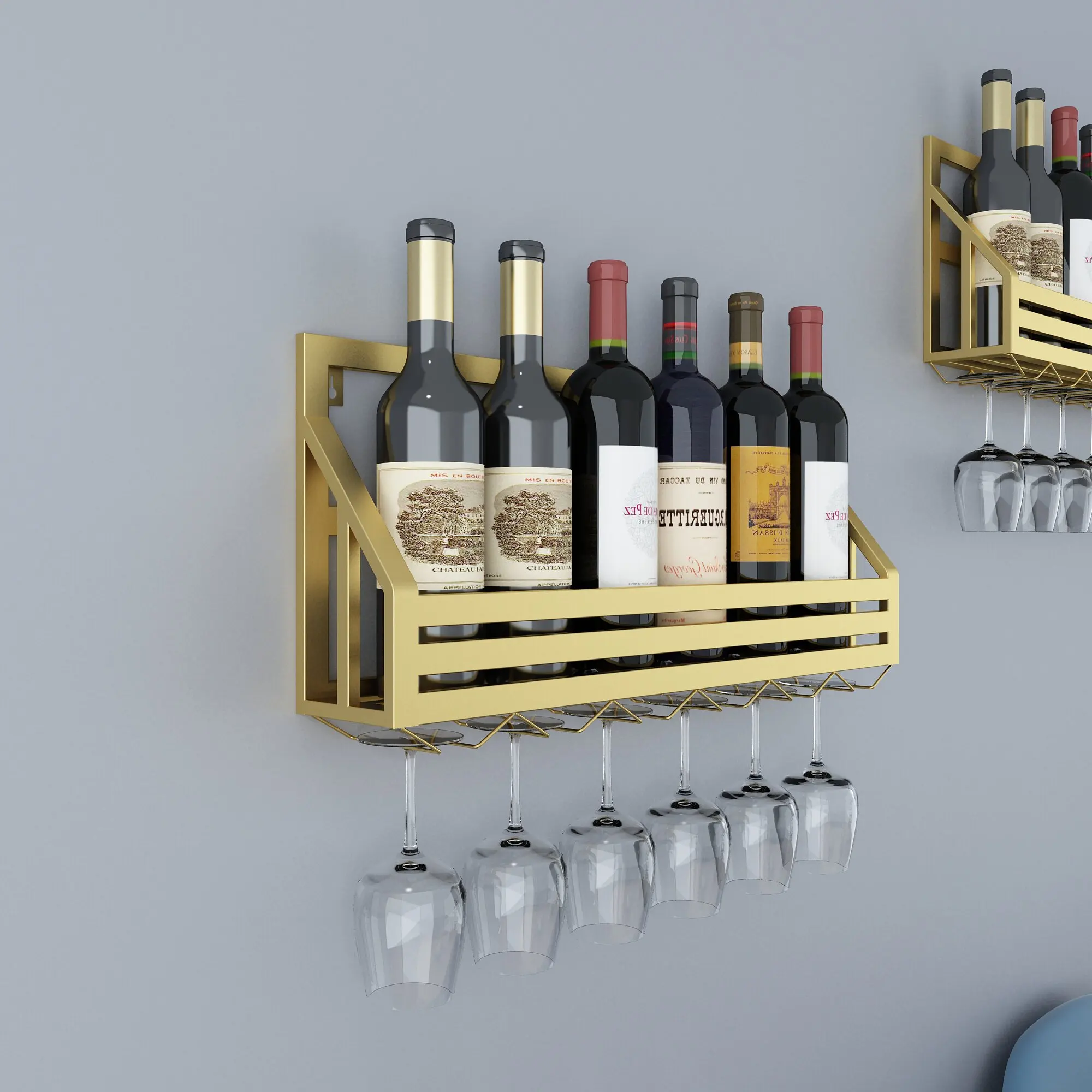 #@Factory-made ironware wine cabinets, display stands, wall-mounted wine storage racks, and wine storage and display units