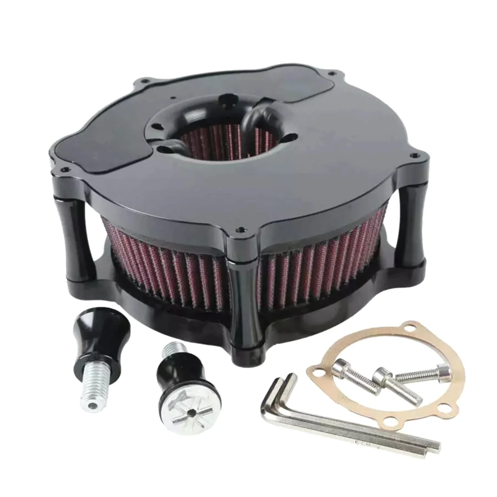 

High Quality Motorcycle Air Intake Filter Cleaner For Harley Dyna/FXR 1993-17 Touring 1993-2007 94 95 96 97 98 99