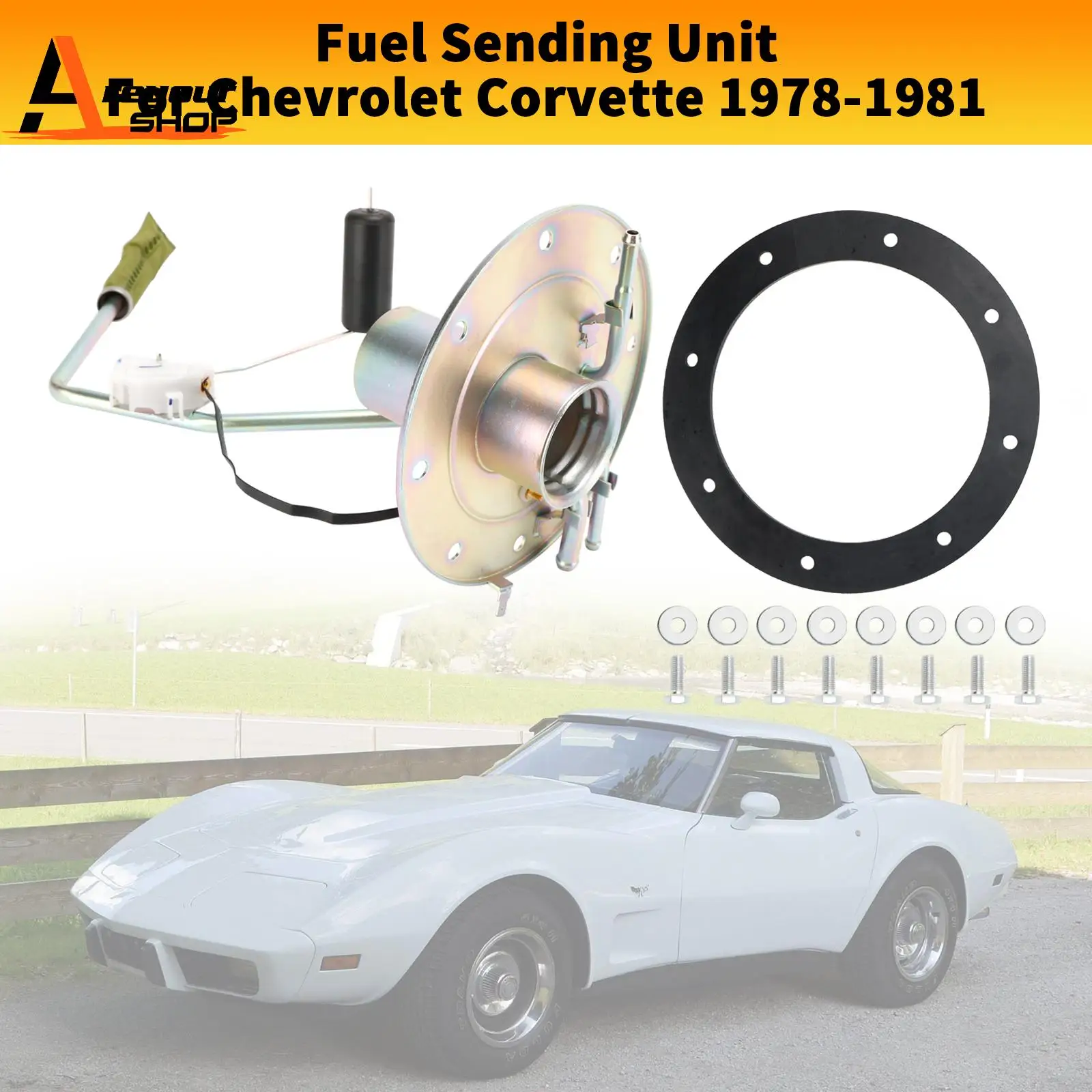 

Gas Tank Fuel Sending Unit 3/8 Feed AM-39086513 fit for Chevy Corvette 1978-1981