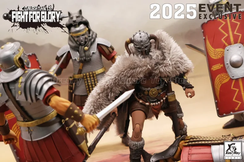 In Stock】Original XesRay Fight for Glory Gladiator 1/12 Action