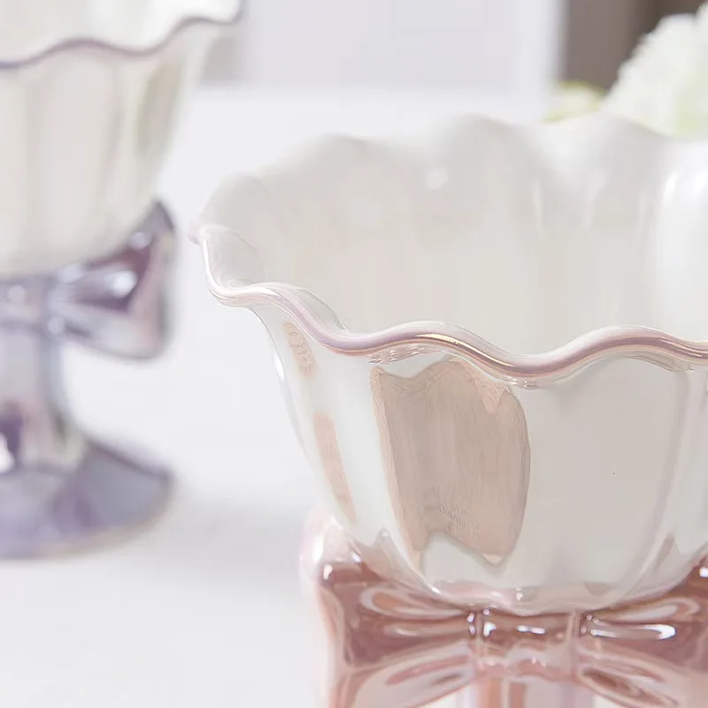 180 مل، 6 أونصة، كوب آيس كريم آيس كريم من السيراميك ذو قيمة عالية، كوب حلوى طويل القامة، تصميم متخصص #5