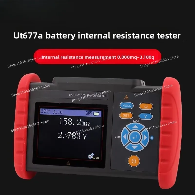 

Battery Internal Resistance Tester UT677A, Lithium & Lead-Acid Battery Cell Resistance Detector