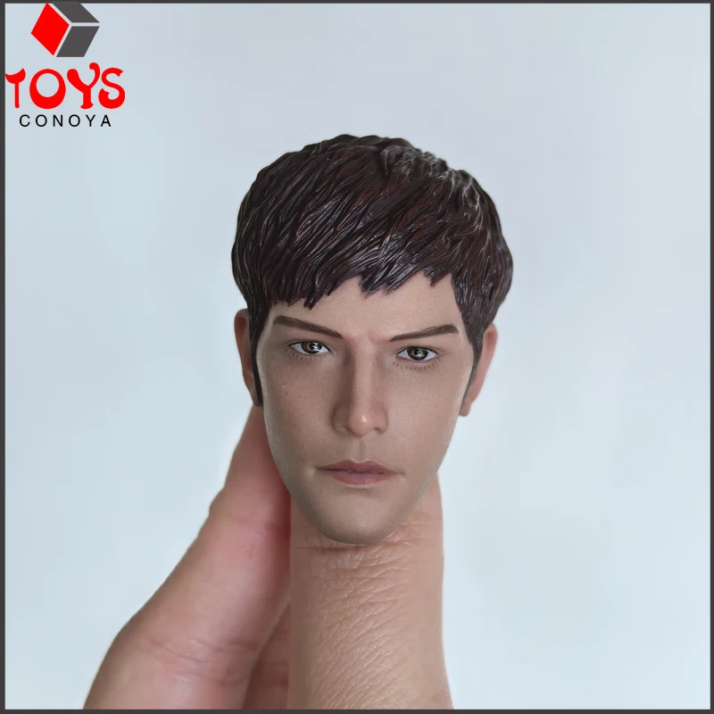 1/6 Schaal Heilige Monnik Met Haar Head Sculpt Carving Model Fit 12 "Melijke Soldaat Action Figure Body Poppen