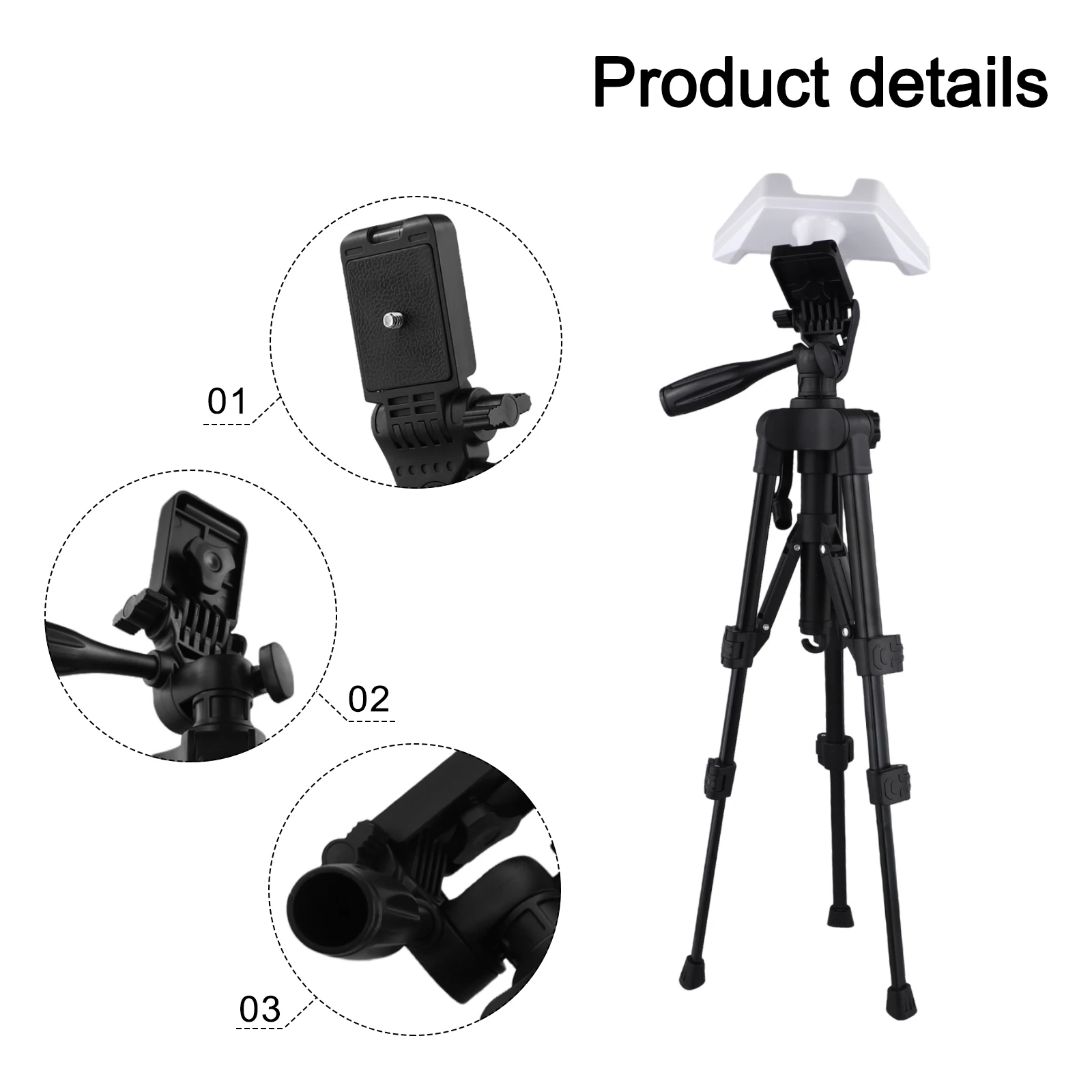 

Mini Tripod Mount Adjustable Height And Tilt For Better Singal For Starlink Internet Kit Satellite Pole Mounting Kit