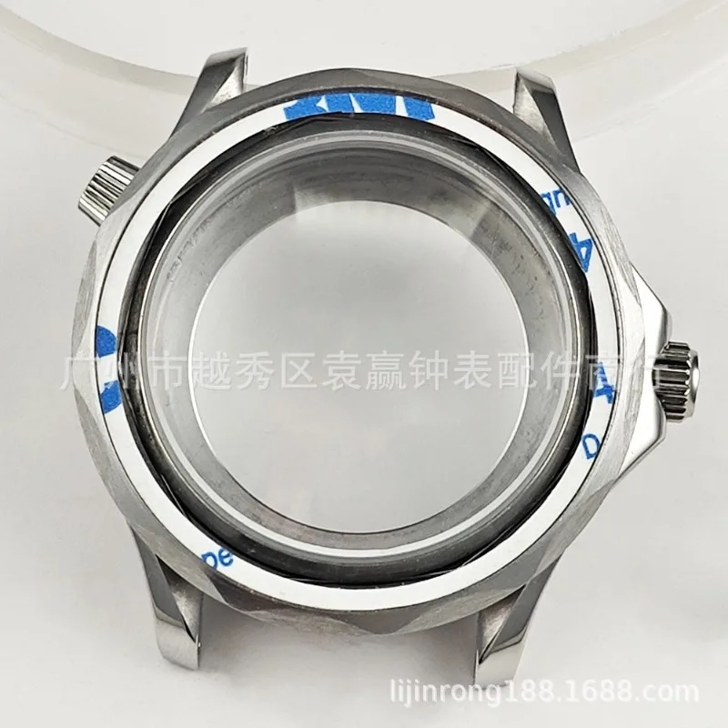 إطار SUB، ملحق ساعة من الفولاذ المقاوم للصدأ، حافظة 41 ملم مناسبة لحركات 2836 و2813 مع مقاومة دقيقة للماء #6