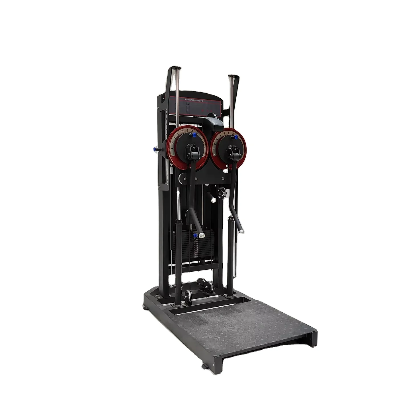 Máquina de vuelo múltiple de pie con cargado de alfiler LAND Fitness Levantamiento lateral Pec Fly