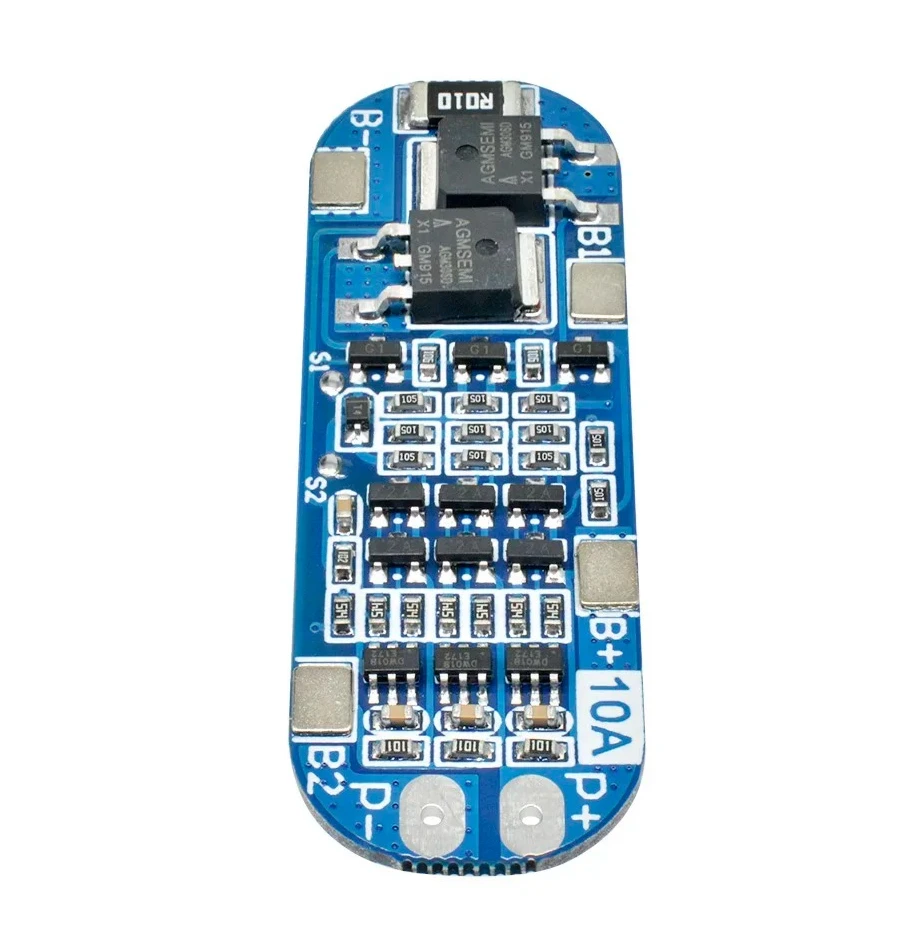 

Protection board circuit board 10.8V 11.1V 12.6V electric blue battery 3S 12V 18650 10A BMS charger lithium-ion battery