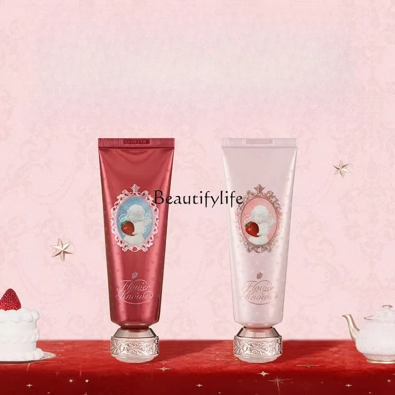 

Flower Knowledge Strawberry Cupid Fragrance Hand Cream Moisturizing and Moisturizing