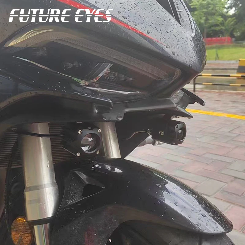 FUTURE EYES F150-S Backlight Switch Fog LED Mini Hidden Auxiliary Motorcycle Kits Lights