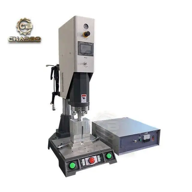 Automatic15KHZ 4200W Ultrasonic Welding Machine Round Rotary Ultrasonic  Plastic Welding Machine