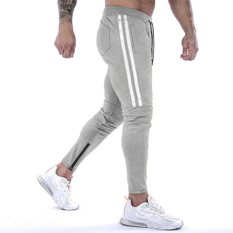 Nowe spodnie do joggingu męskie sportowe spodnie dresowe spodnie do biegania męskie spodnie do biegania bawełniane spodnie dresowe dopasowane