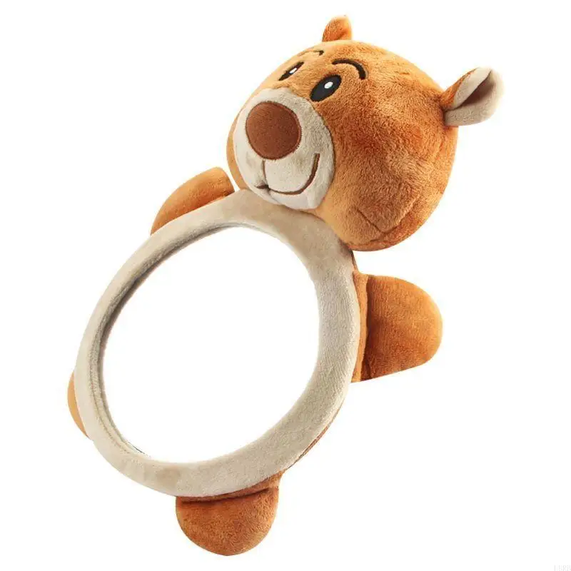 سيارة أطفال لمرآة المقعد بتصميم ممتع وقابل للتعديل وواجهة خلفية آمنة لمقعد آمن L8RB