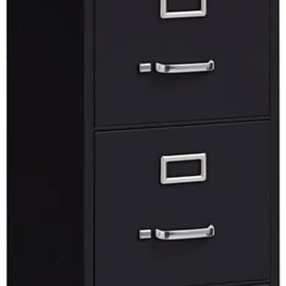 خزانة ذات 4 أدراج معدنية متينة بحجم حروف سوداء من WorkPro 22