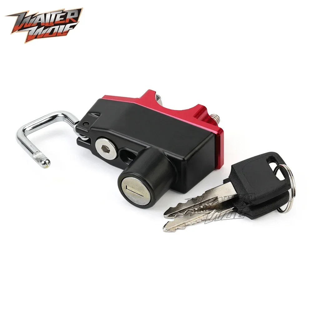 MT07 Anti-Theft Helmet Lock For YAMAHA MT09 MT25 FZ25 FZ MT 03 09 FZ1 FZ6 FZ8 FAZER Motorcycle Accessories Handlebar Clamp Lock