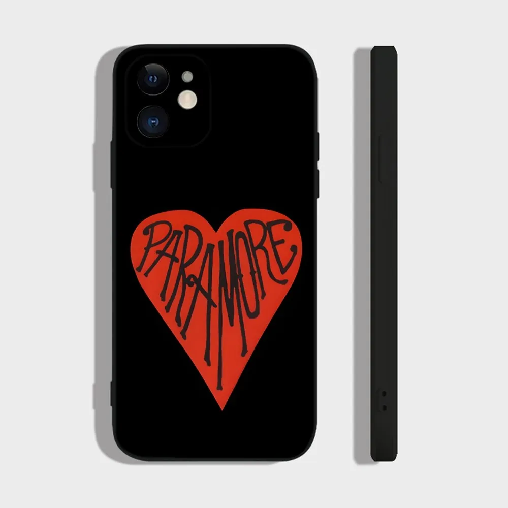 Band P-ParamoreS Phone Case For iPhone 16,15,14,13,12,11 Plus,Pro,Max,XR,XS,X,7,8 Plus,SE,Mini Silicone Soft