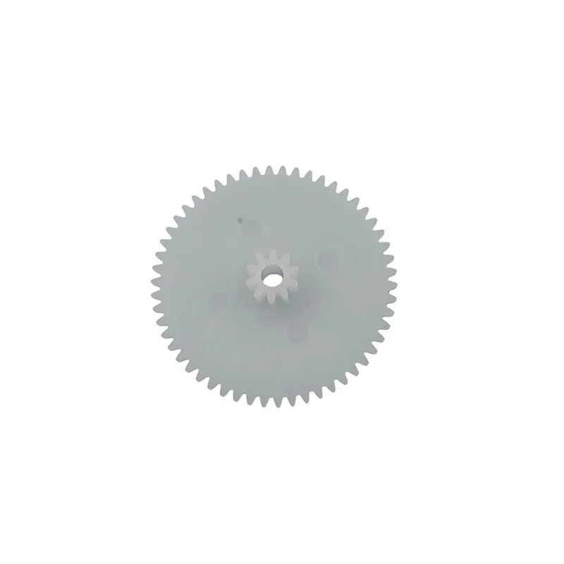54102.5A 0.5M Duplicate Gear Big 54 Teeth Diameter 28mm Small 10 Tooth OD 6mm 54T+10T POM Plastic Duplex Gears Toy Parts