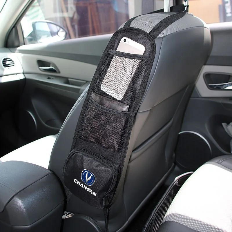 Car Seat Side Storage Bag Multi-Pocket Phone Holder For Changan CX70 CS75 Plus CS95 Filter Bunper CS15 Alsvin Eado Accessories