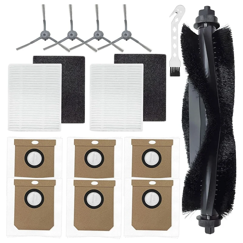 Запчасти для пылесоса Eufy L60/ L60 SES/ L50/ L50 SES, основная боковая щетка, фильтр НЕРА, мешки для пыли