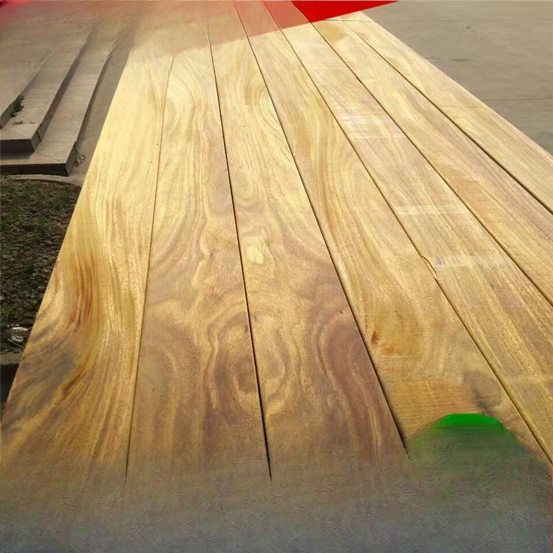 Hardwood grating anticorrosive wood floor