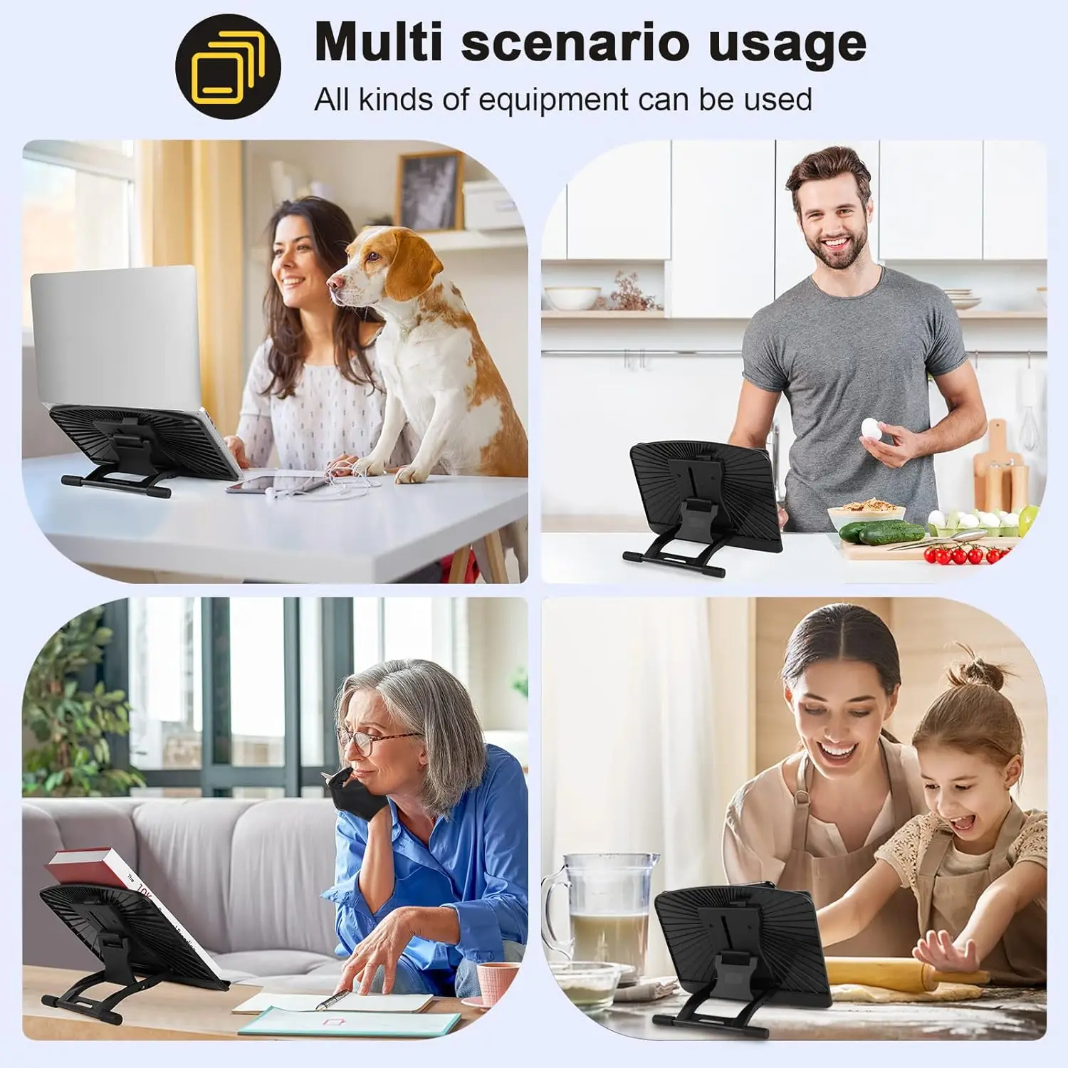 HavaPen Universeller Tablet-Ständer für Grafikkarten, Displays, kompatibel mit iPad, Microsoft Surface Pro-Serie, Laptops