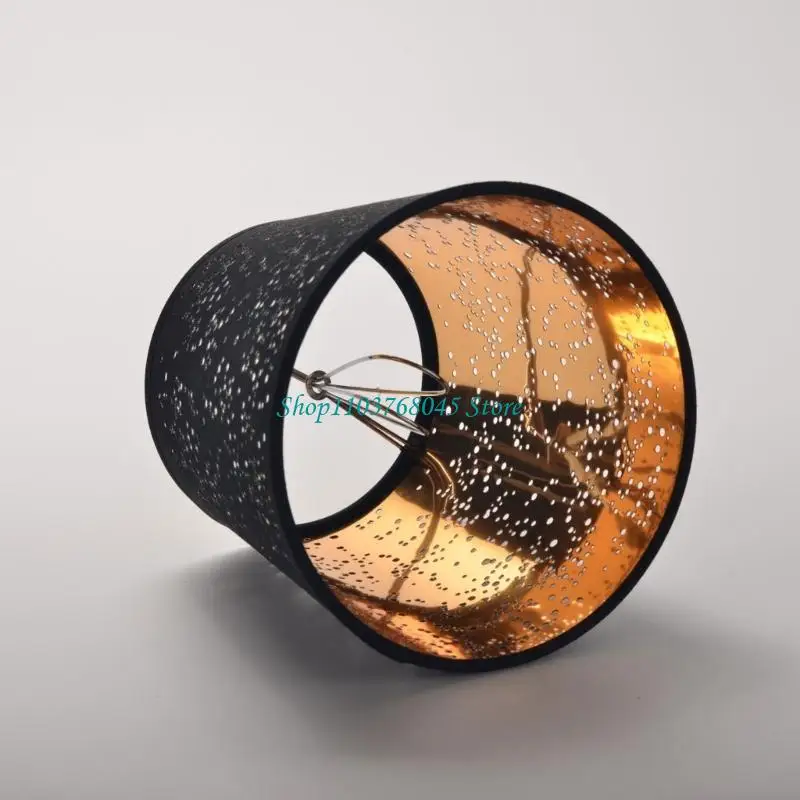 r53f-3pcs-clip-on-chandelier-shades-bells-lamp-covers-fabric-elegant-lampshade