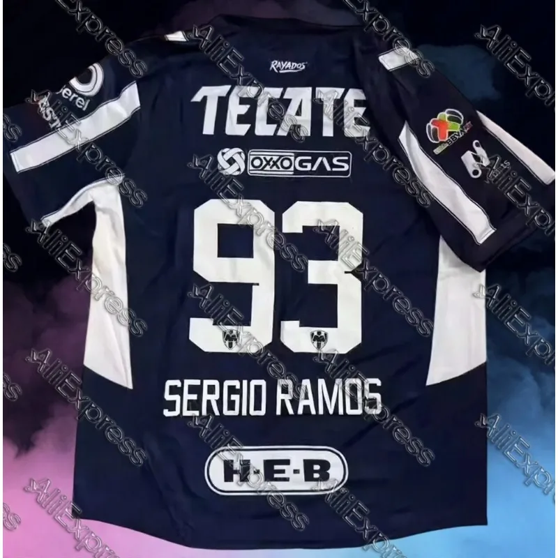 

Sergio Ramos Monterey Men's Football T-Shirt Breathable Quick Dry Outdoor Leisure Training Top Summer 2025 3D Print MOTO