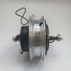 10-inch brushless in-wheel motor 24V36V48V350W500W electric scooter drum brake three-wheeled electric vehicle modified motor