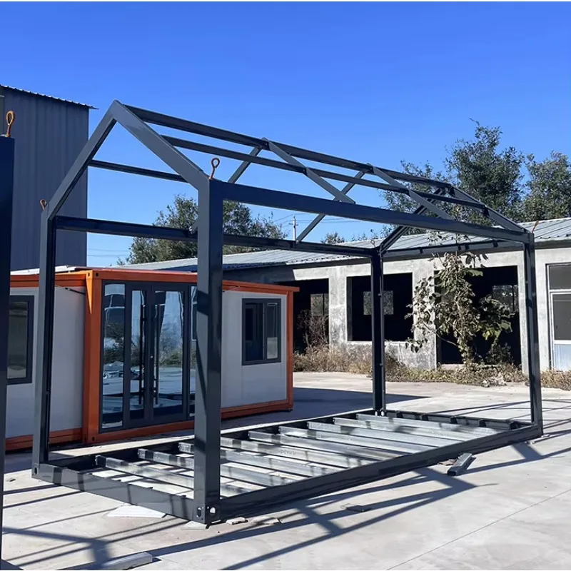Made Modern Flat Pack Prefab Container Frame Homes Ready to Assemble Tiny Prefabricated Container House Frame