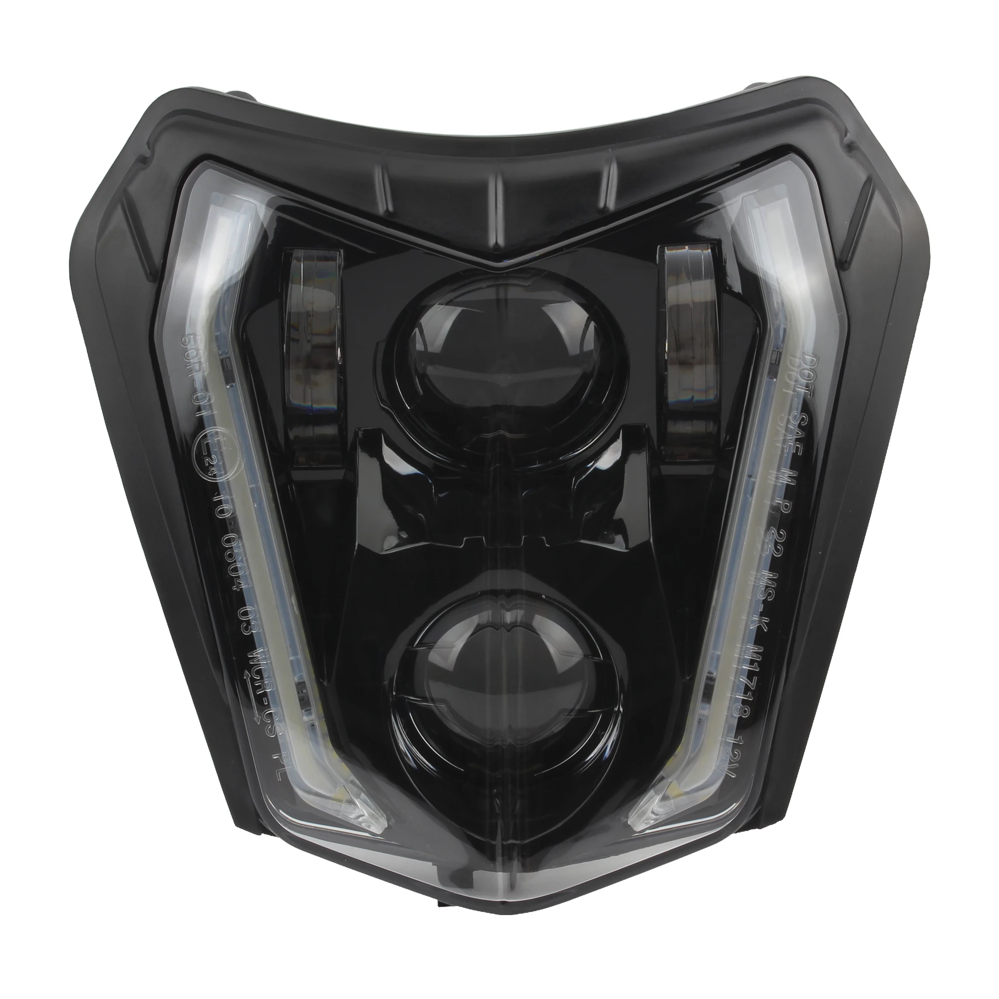 

Светодиодная фара для мотоцикла KTM EXC XCW XCF 125 250 300 350 450 530, дальний ближний свет DRL, эндуро, аксессуары для фар для мотокросса