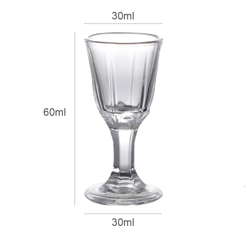 Verre à liqueur de petite capacité, gobelet à spiritueux, distributeur de vin, gobelet transparent, verres de normalisation, vente en gros, 10ml, 6