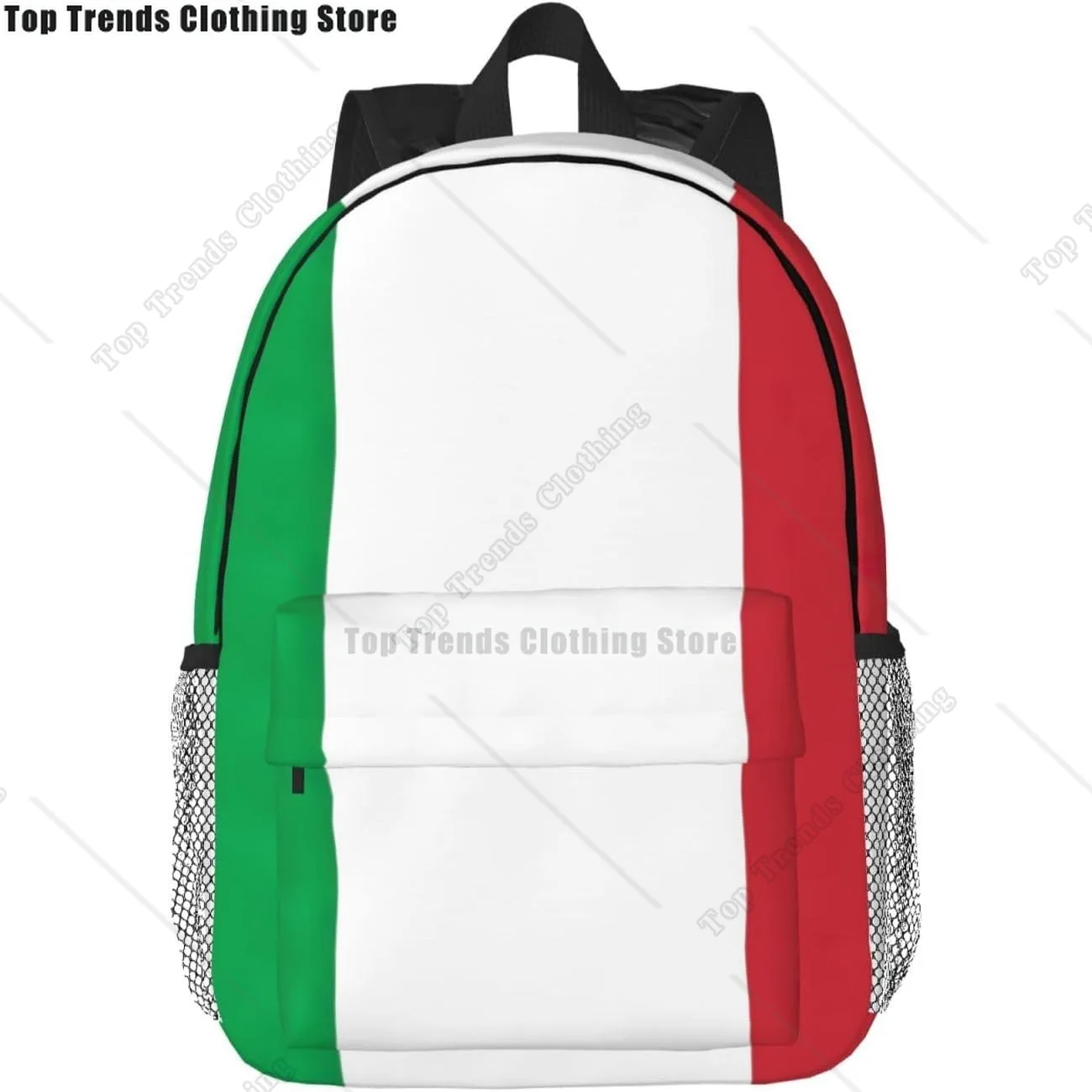 

Italy Flag Print Adults Backpack Lightweight Backpacks For Hiking Work Laptop Backpack Men Women