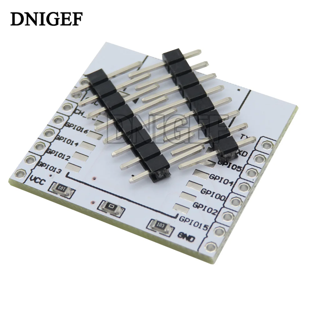 ESP8266 Seriële WIFI Module Adapter Plaat ESP8266 Wit Plint Geldt voor ESP-07\ESP-12E\ESP-12F Draadloze Board voor Arduino