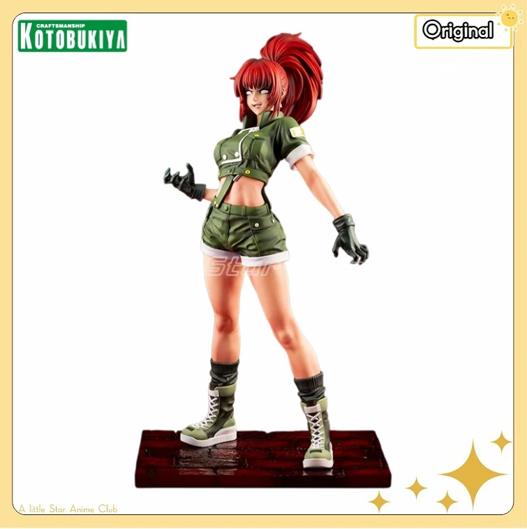 

Оригинальная коллекционная фигурка KOTOBUKIYA SNK Beautiful Girl THE KING OF FIGHTERS '97 Леона Хайдерн, масштаб 1/7