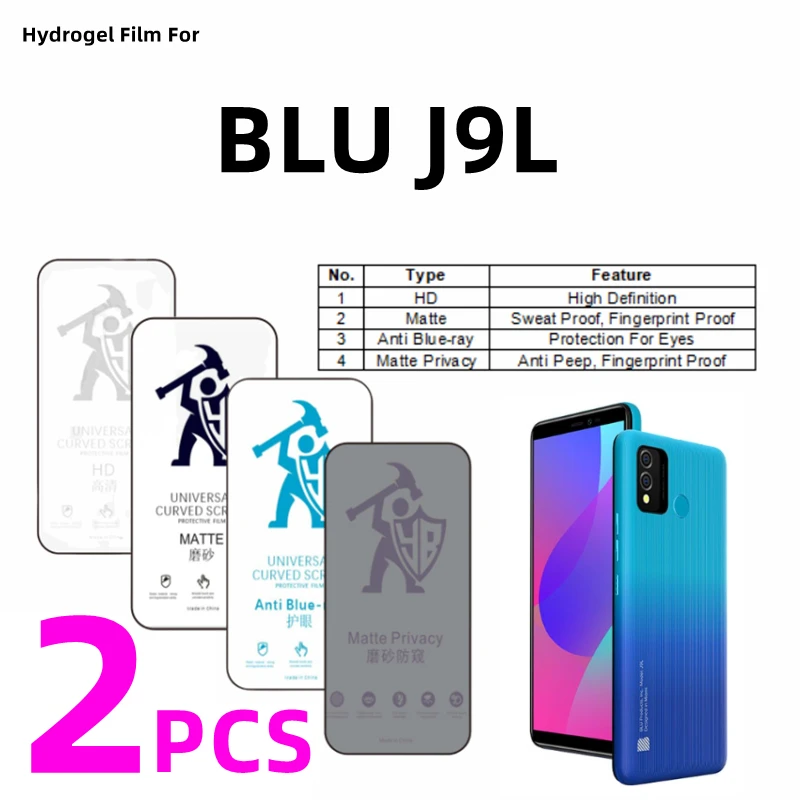 2Pcs Hd Hydrogel Fi…